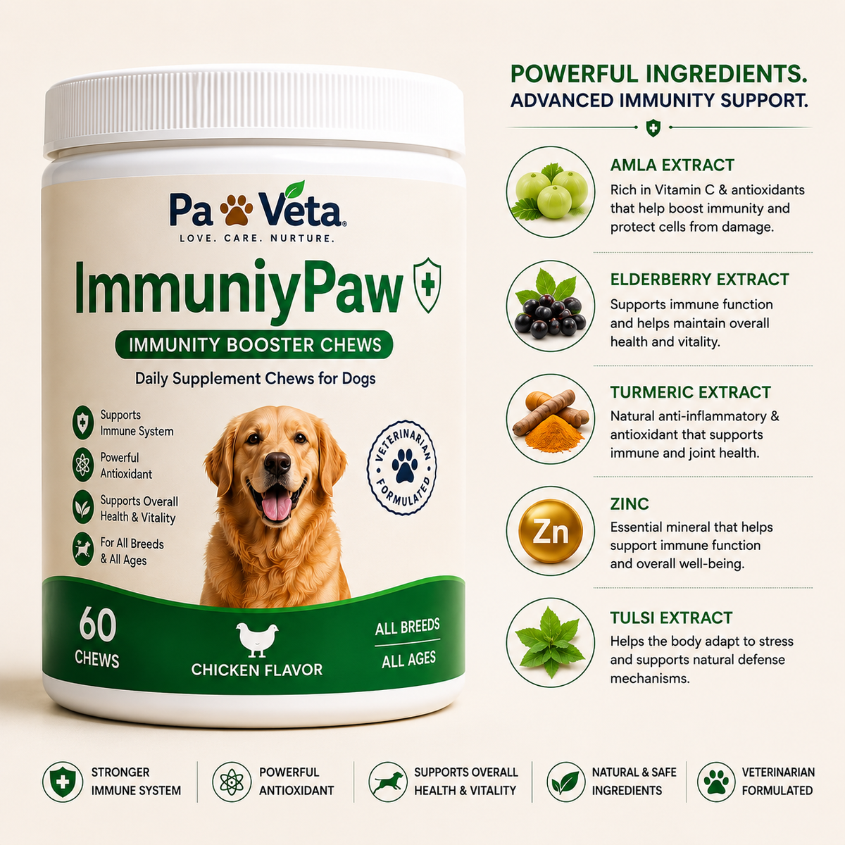 Immunipaw – Immunity Booster Chews